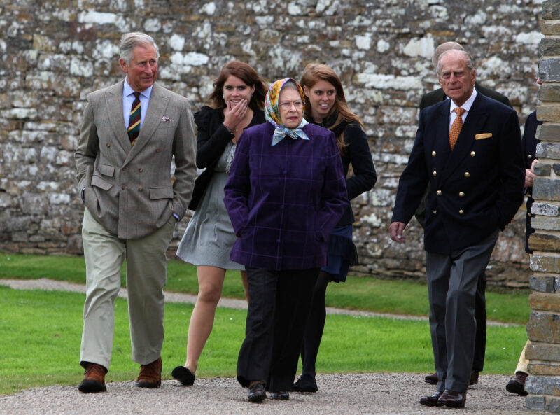 II. Erzsébet és családtagjai 2010-ben 