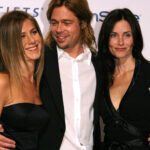 Jennifer Aniston, Brad Pitt és Courteney Cox-Arquette