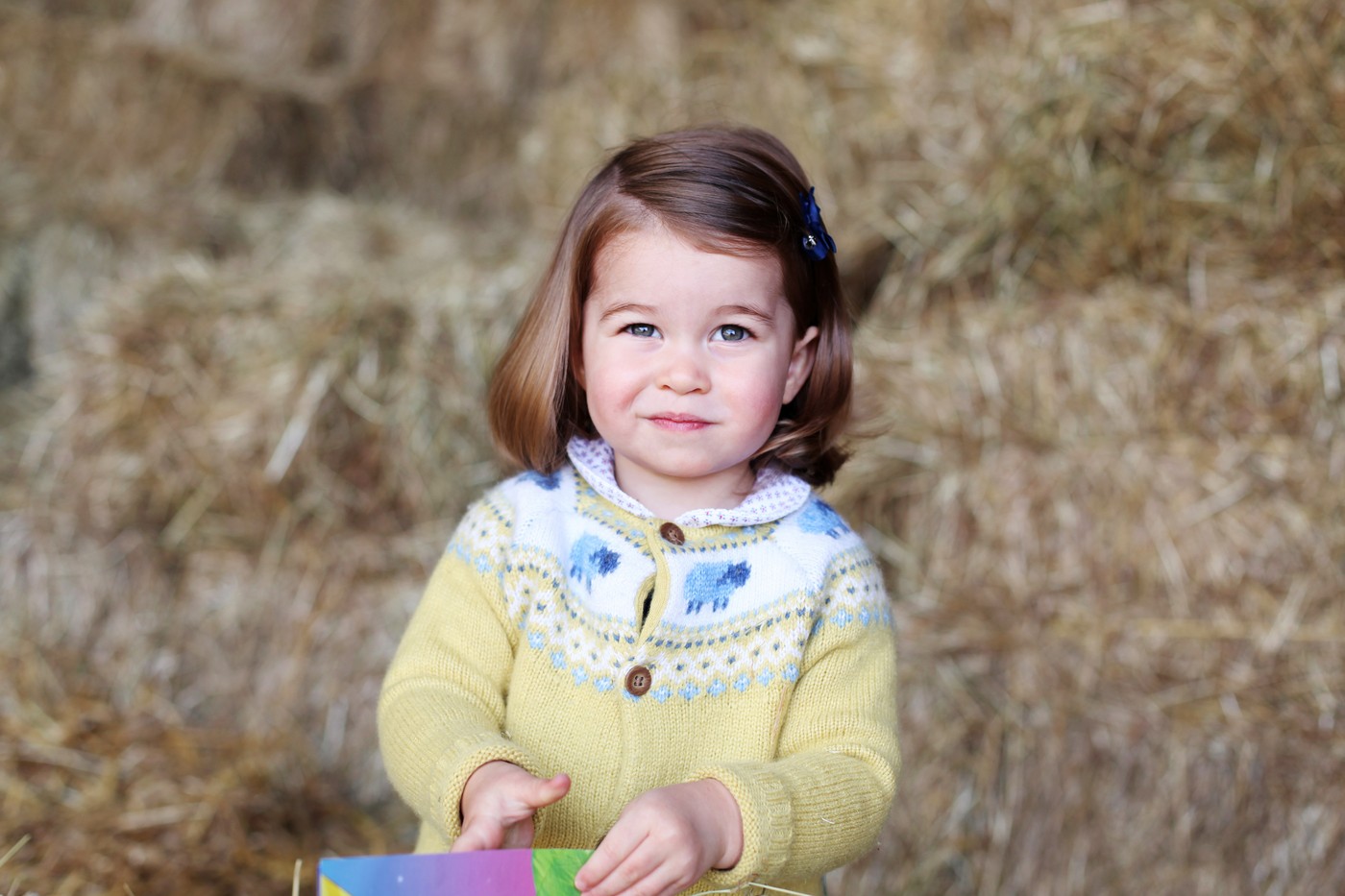 Sarolta hercegnő a 2. születésnapján