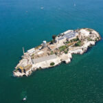 Légifelvétel az Alcatraz-szigetről