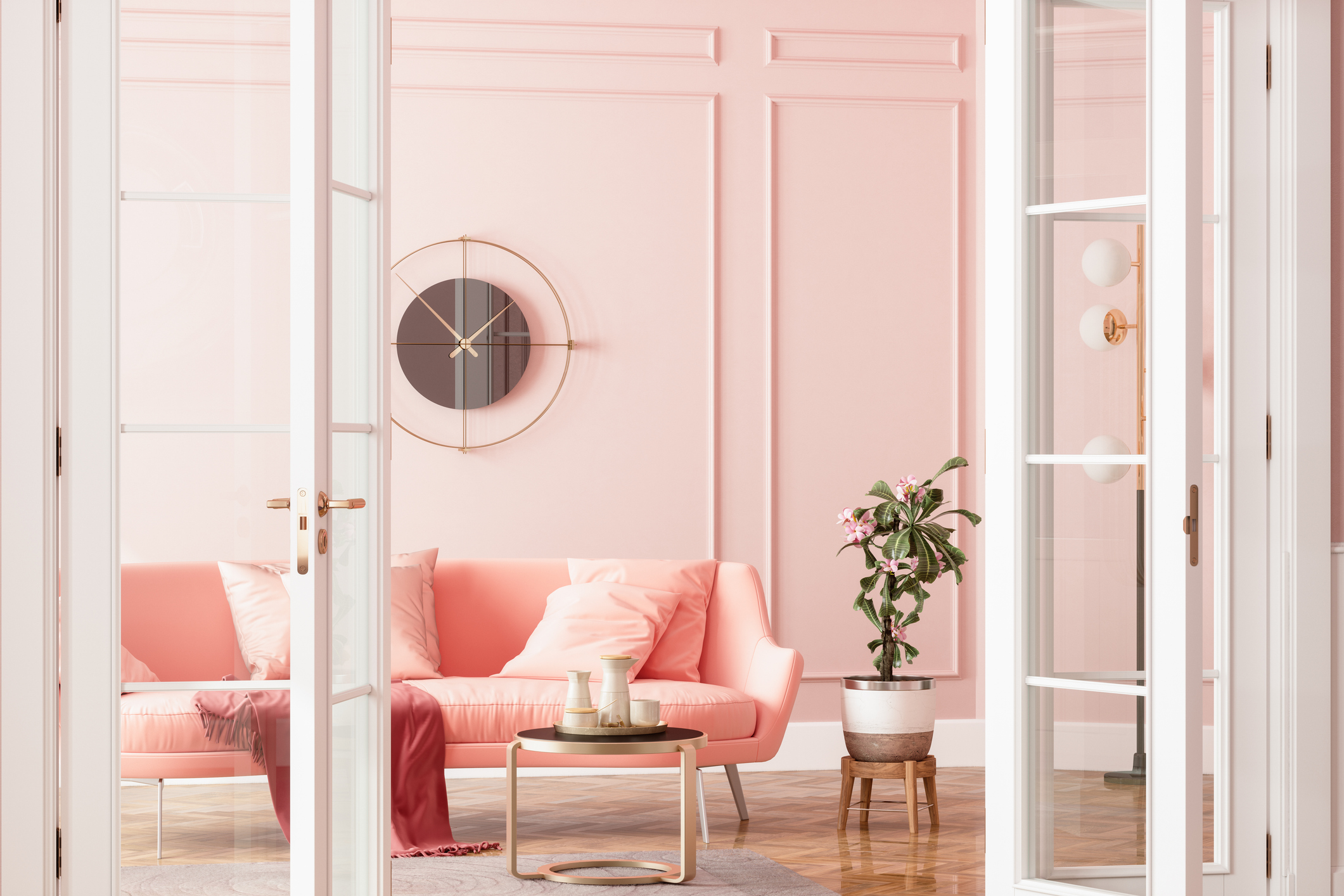 Rózsaszín lakás