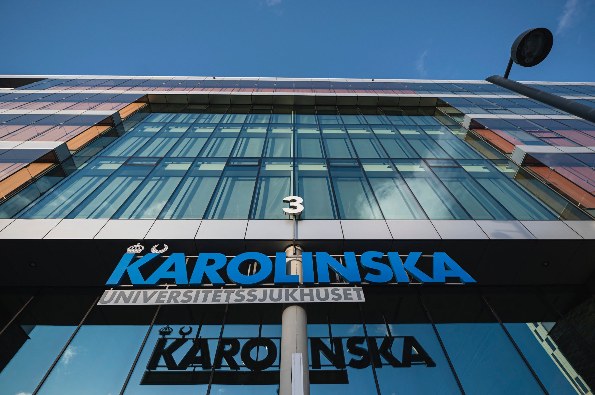 A Karolinska Egyetemi Kórház a Stockholm melletti Solnában