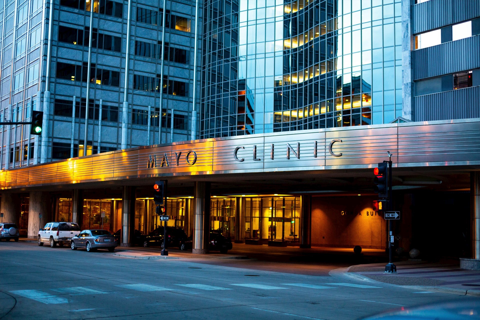 A Mayo Clinic központja a minnesotai Rochesterben