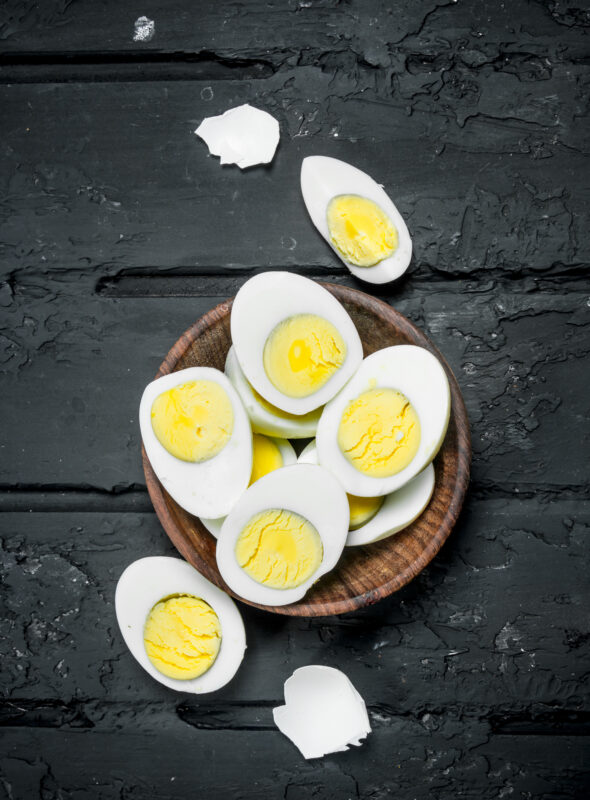 Túlfőzött tojások