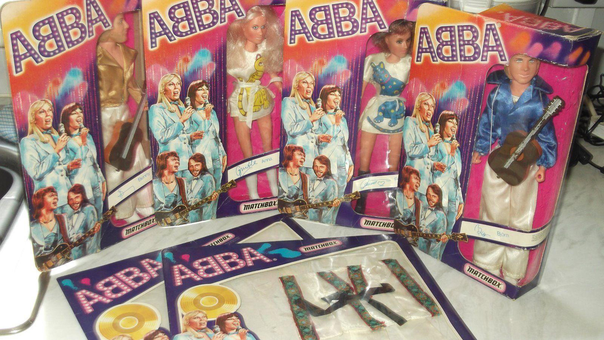 ABBA játékbabák