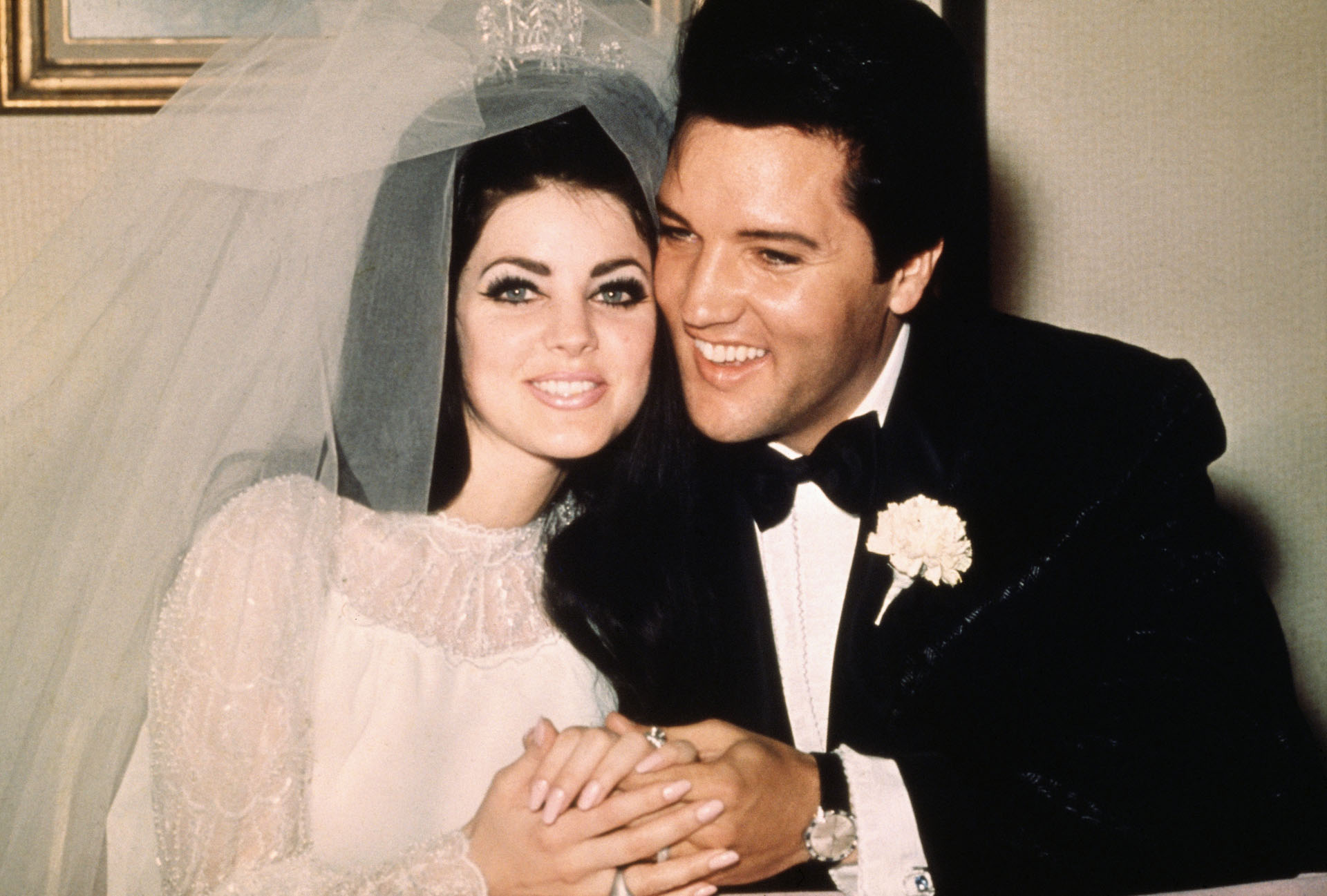 Priscilla Presley és Elvis Presley esküvője