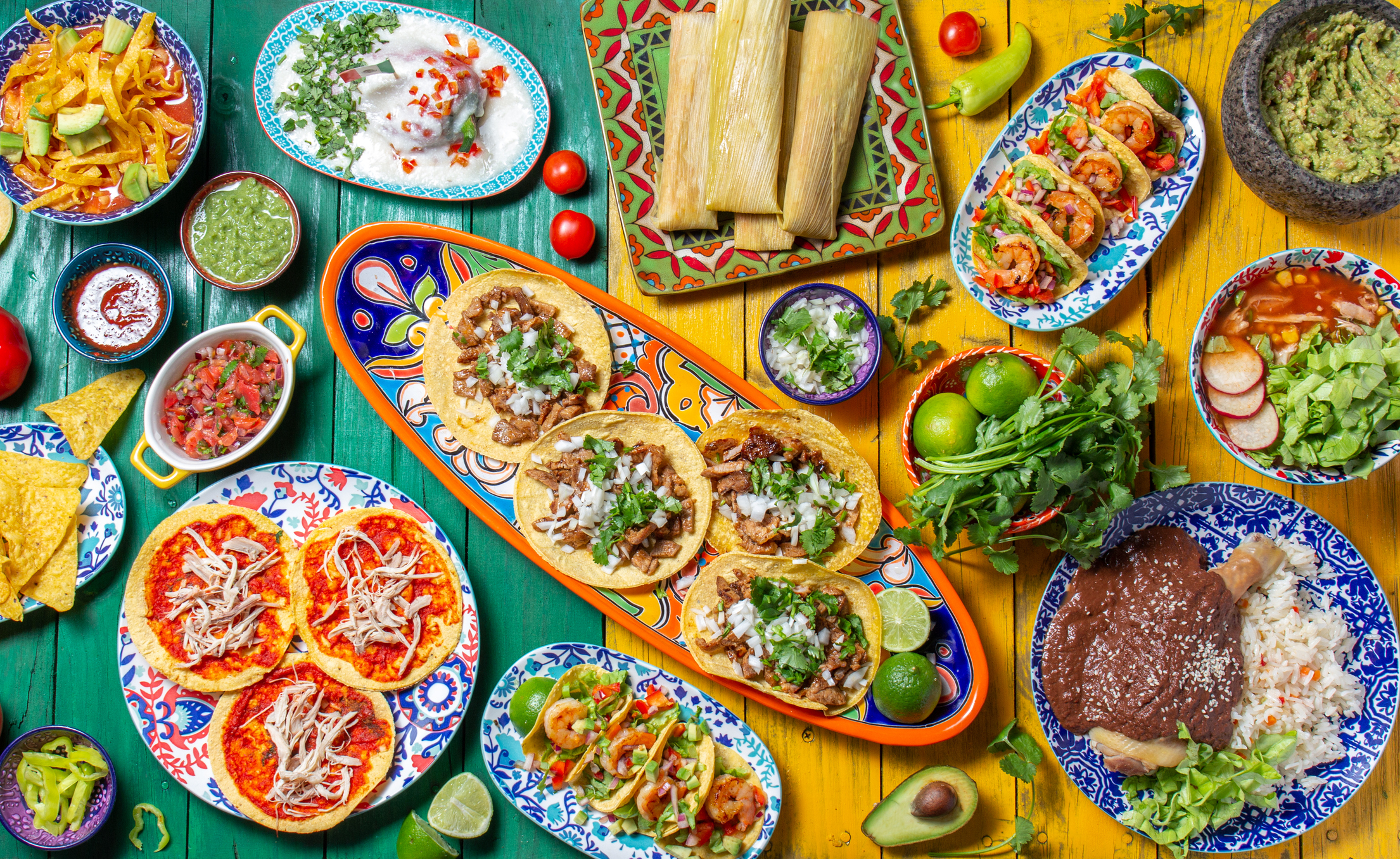 Mexikói ünnepi asztal