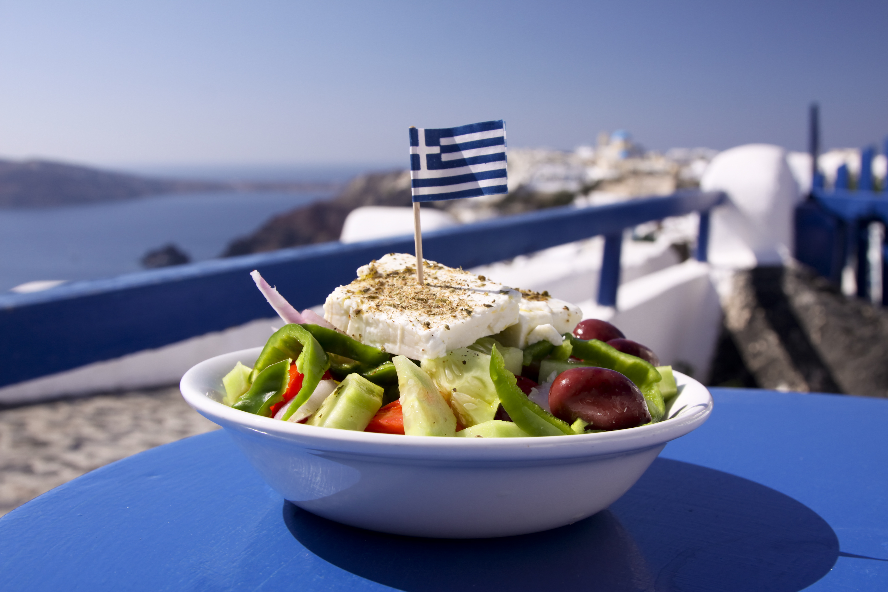 Görög saláta Görögországban