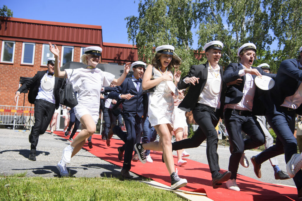 Ünneplés egy stockholmi iskolában