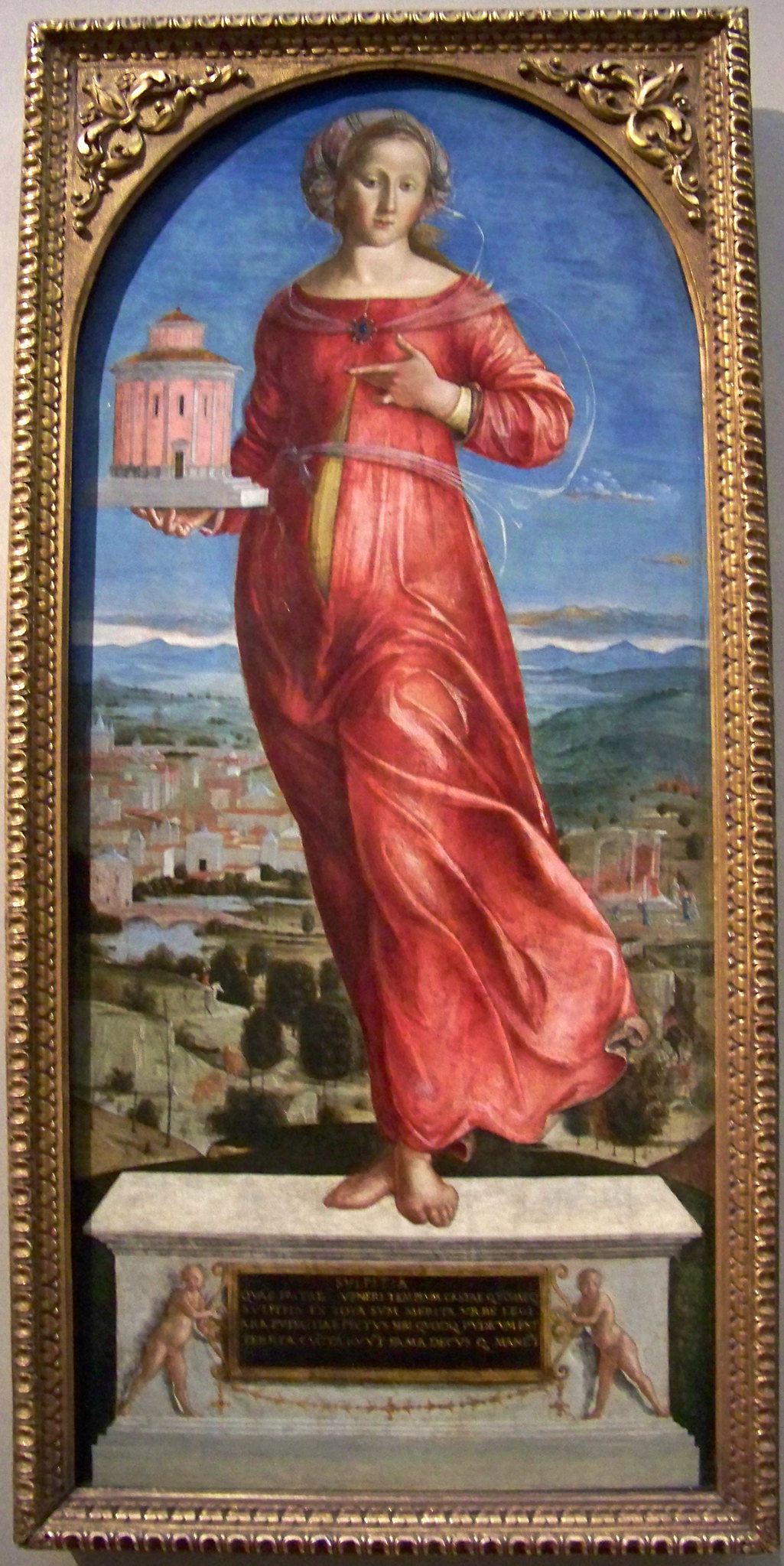Sulpicia reneszánsz-kori ábrázolása (fotó: flickr)