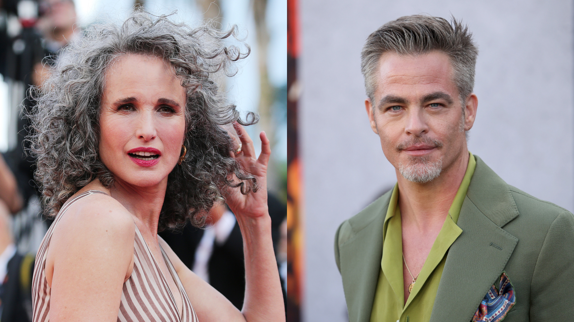 andie macdowell chris pine