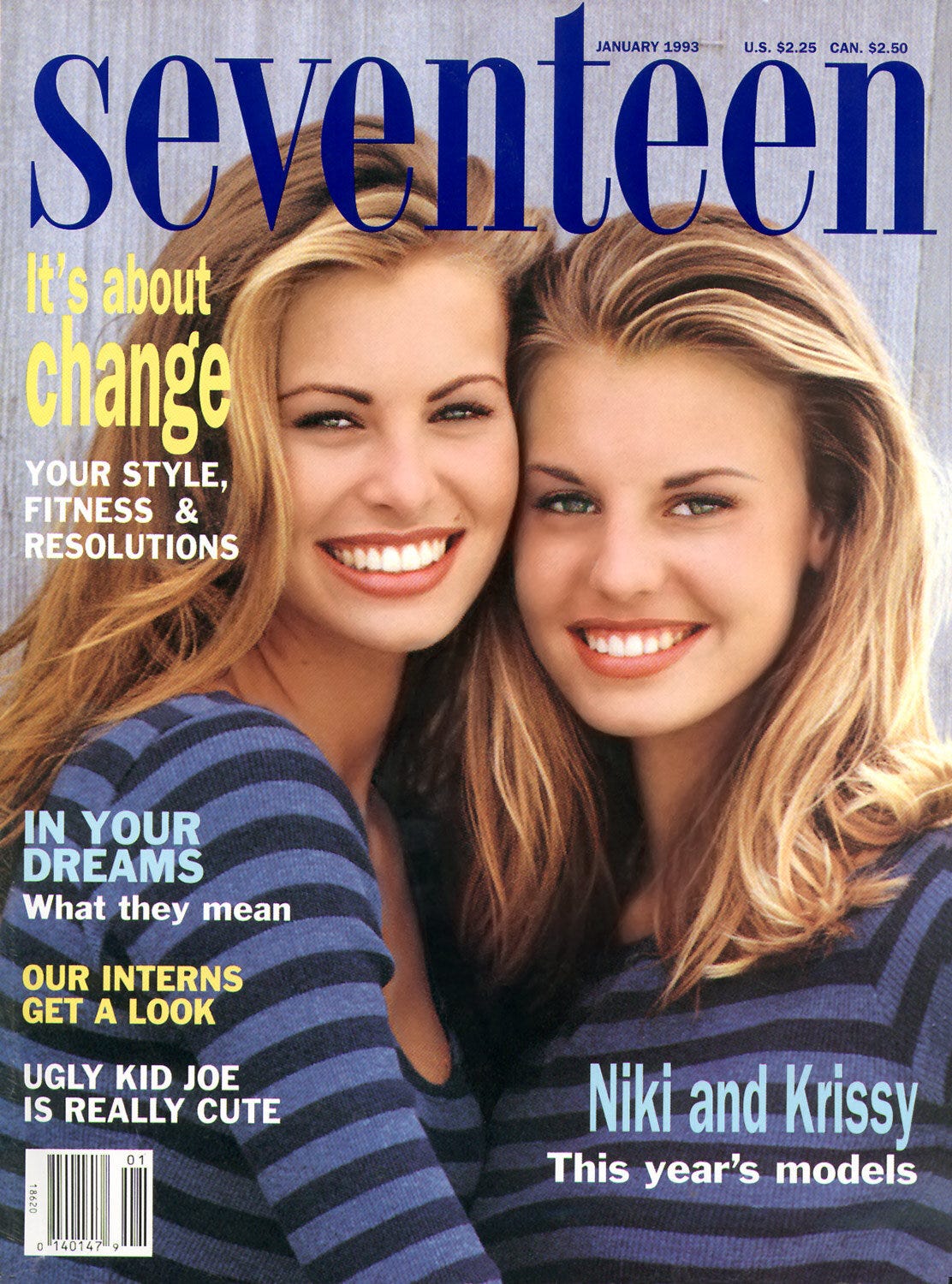Niki és Krissy Taylor a Seventeen magazin címlapján