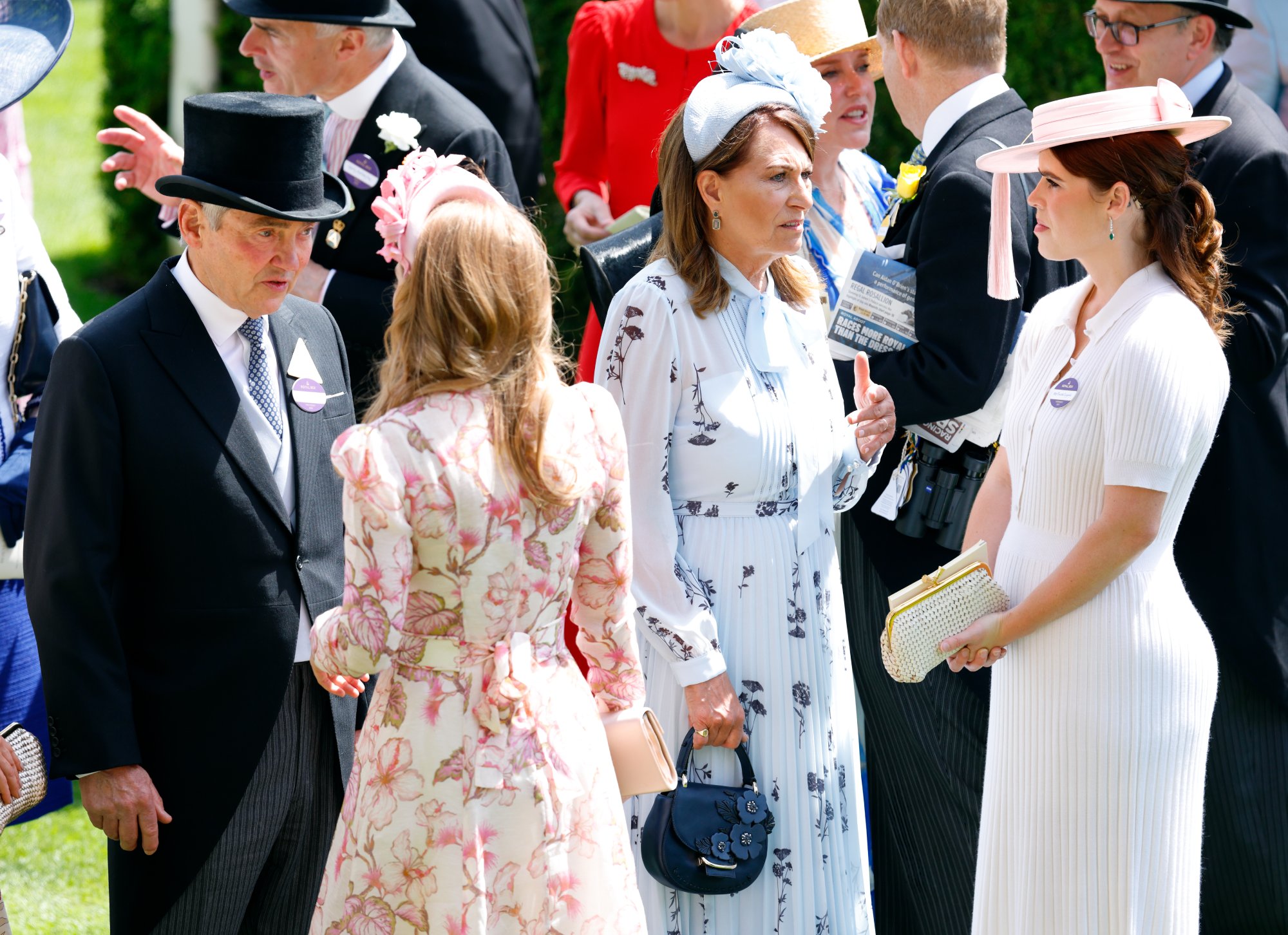 Carol, Eugénia és Beatrix hercegnő, valamint Beatrix hercegnő. (fotó:Getty Images)