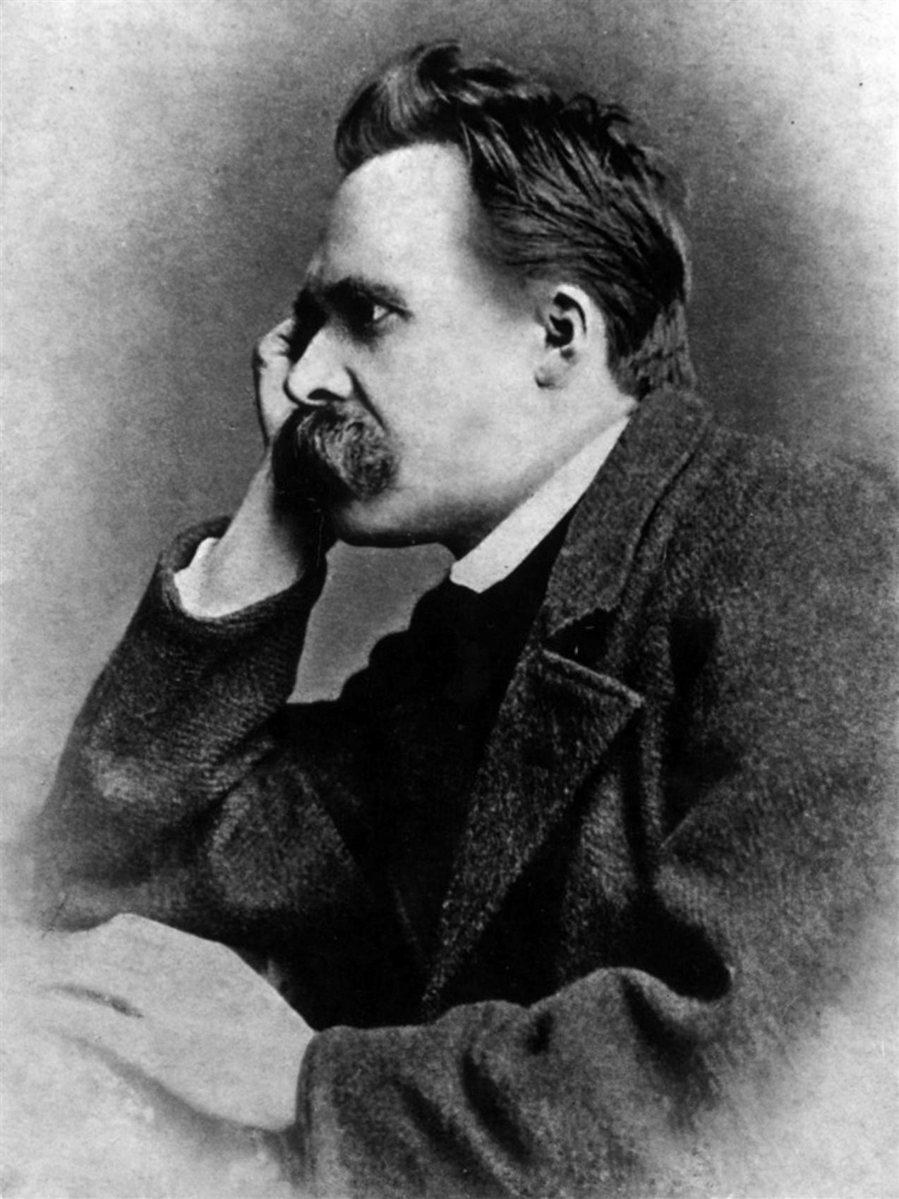 Friedrich Nietzsche portréja (fotó: Wikipedia)