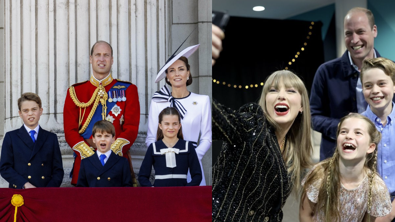 Taylor Swift, Vilmos herceg, György herceg és Sarolta hercegnő