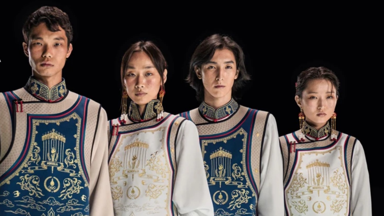 A mongol olimpiai csapat formaruhája