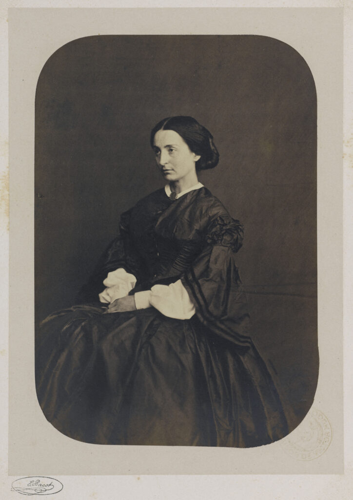 Adèle Hugo portréja, kb. 1862 (fotó: Wikipedia)
