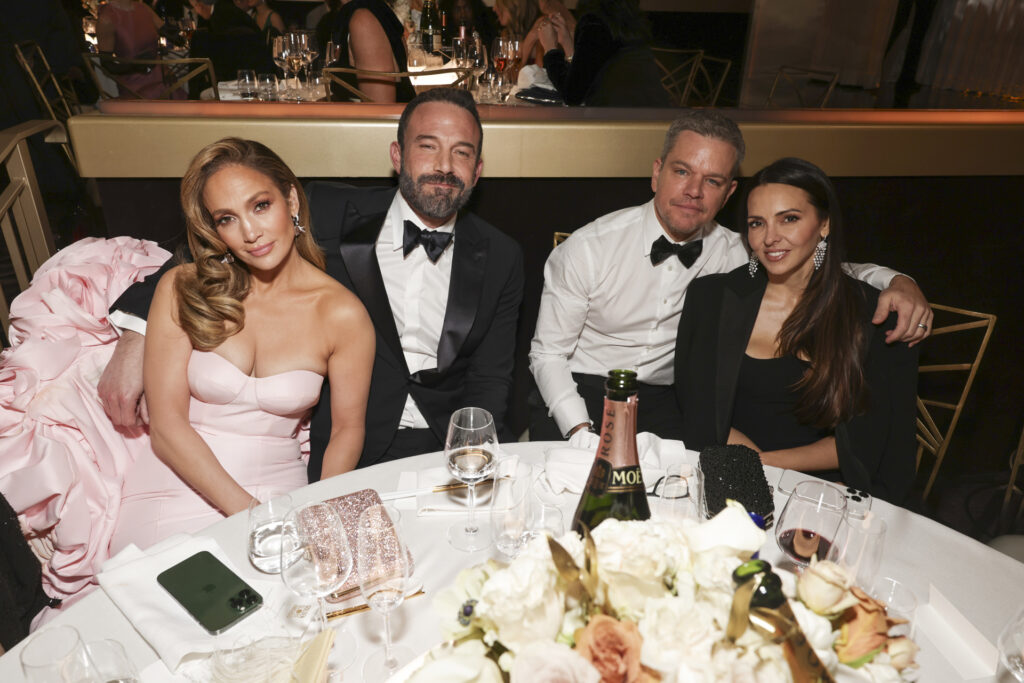 Jennifer Lopez, Ben Affleck, Matt Damon és Luciana Damon