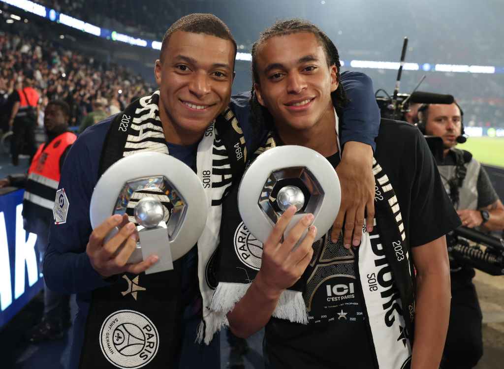 Kylian és Ethan Mbappé