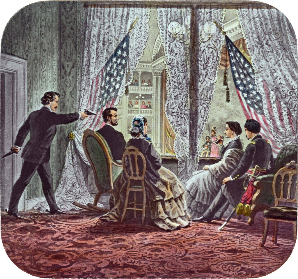&nbsp;Abraham Lincoln meggyilkolása (forrás: Wikipedia)