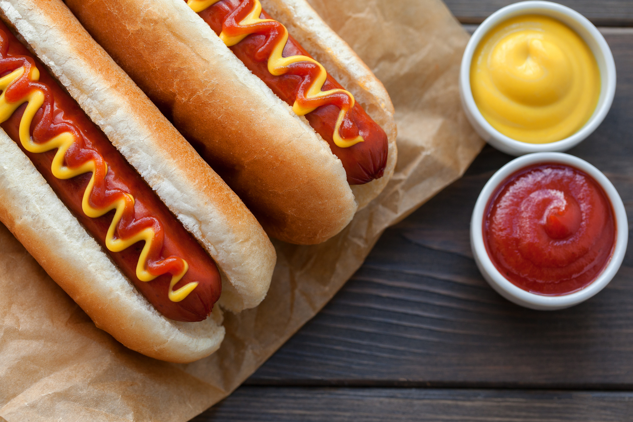 Egyszerű házi hotdog