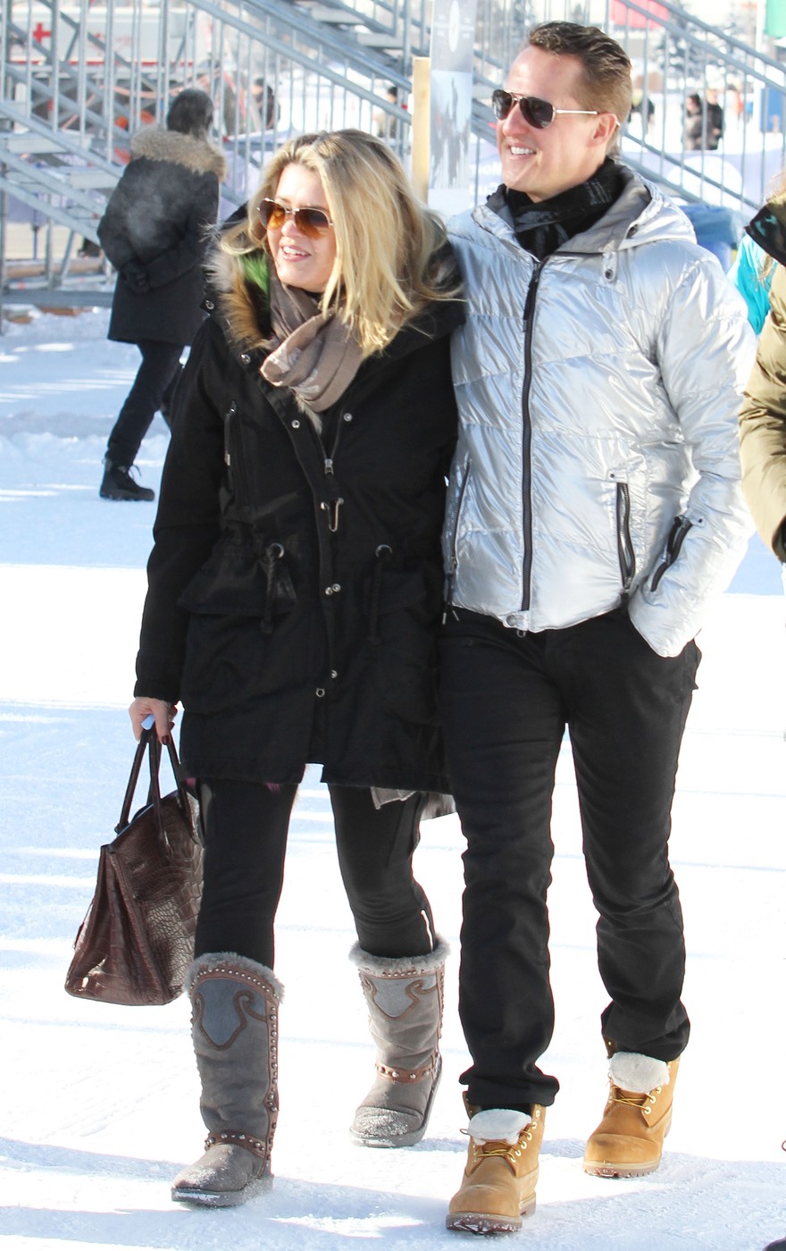 Michael Schumacher és felesége Corinna