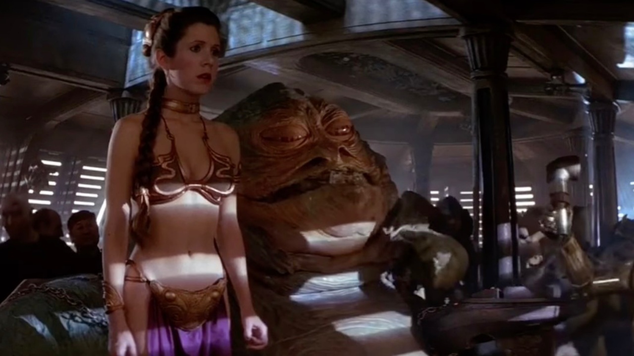 Leia hercegnő arany bikinije