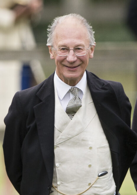 KING'S LYNN, ENGLAND - SEPTEMBER 14: Robert Fellowes attends the wedding of James Meade and Lady Laura Marsham at The Parish Church of St. Nicholas in Gayton on September 14, 2013 in King's Lynn, England. (Photo by Mark Cuthbert/UK Press via Getty Images)