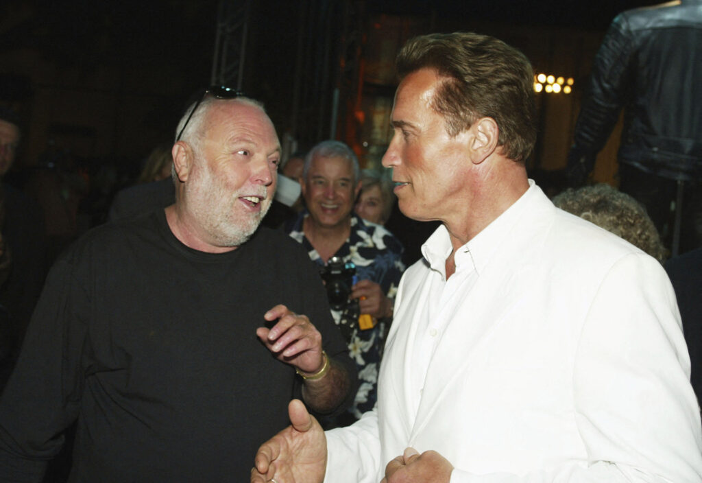 Andy Vajna és Arnold Schwarzenegger