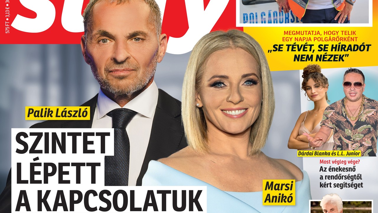 A Tv2 összehozta Marsi Anikót és Palik Lászlót