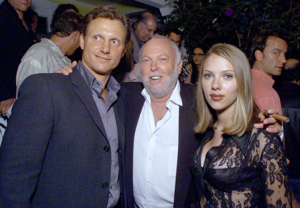 Tony Goldwyn, Andrew Vajna és Scarlett Johansson