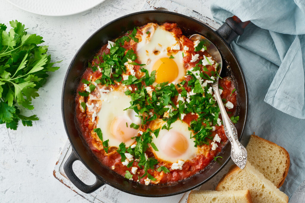 Shakshouka, az izraeli lecsó