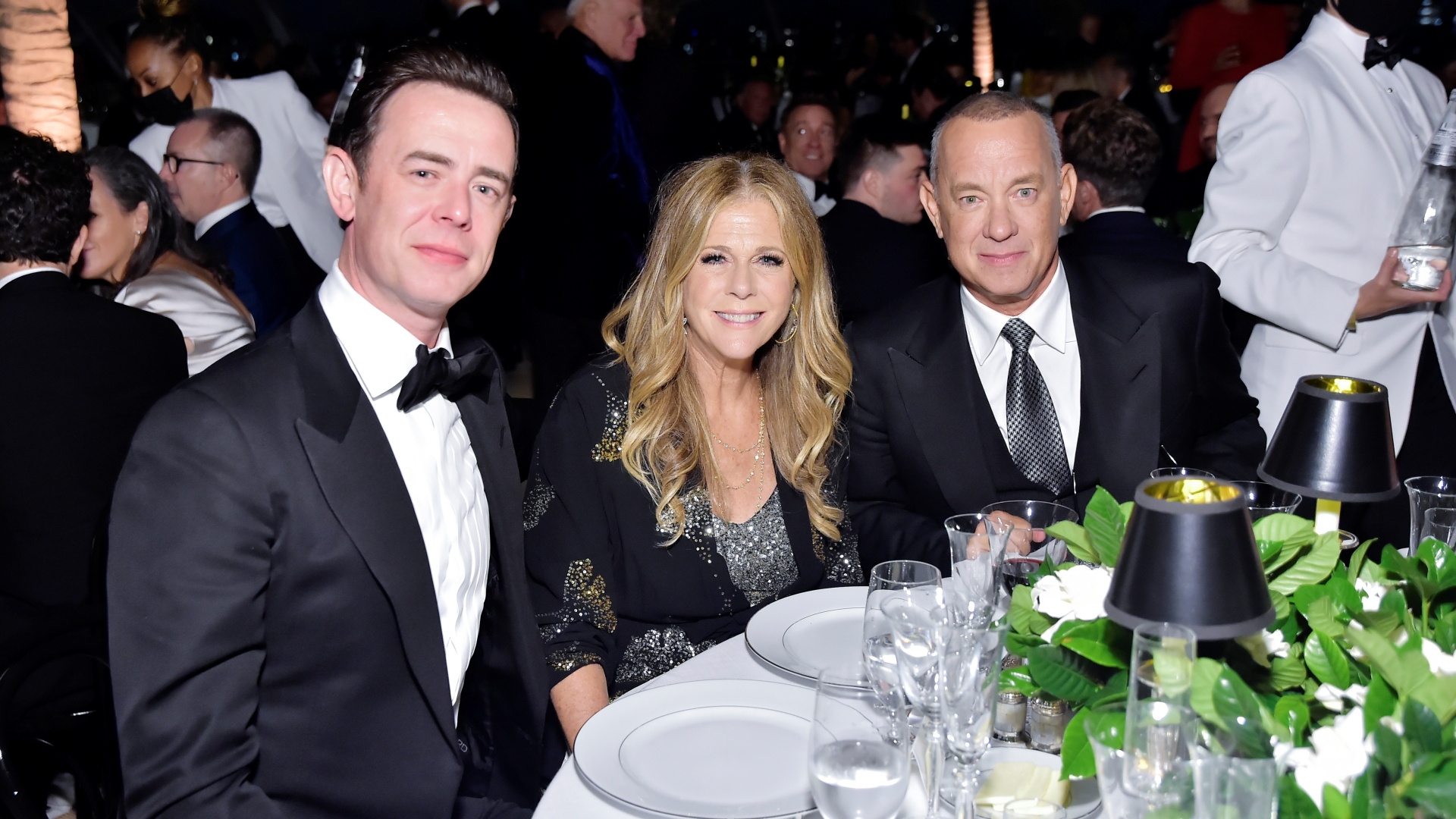 Tom Hanks, Rita Wilson és Colin Hanks