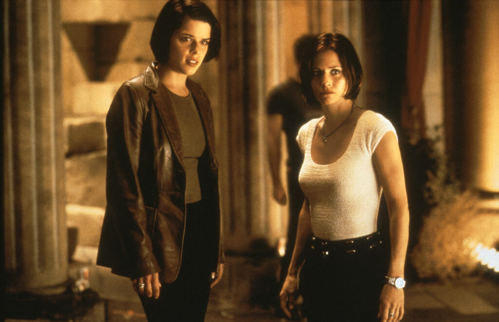 Neve Campbell és Courteney Cox