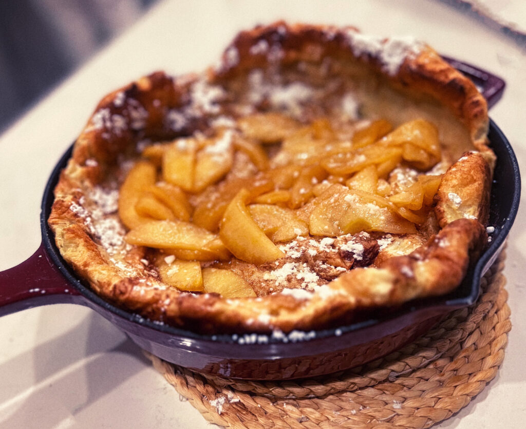 Dutch baby, a serpenyős palacsinta