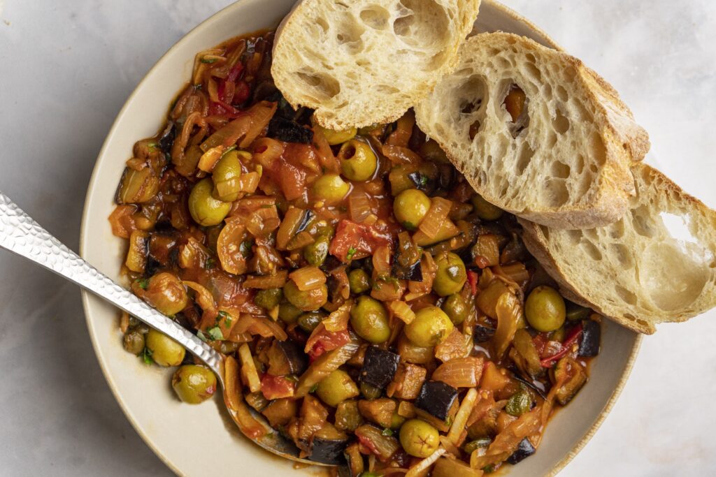 Caponata, a szicíliai padlizsánragu