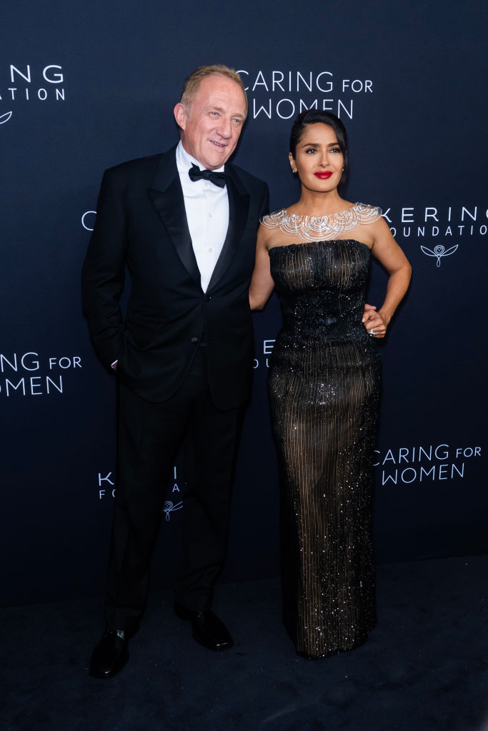 François-Henri Pinault és Salma Hayek