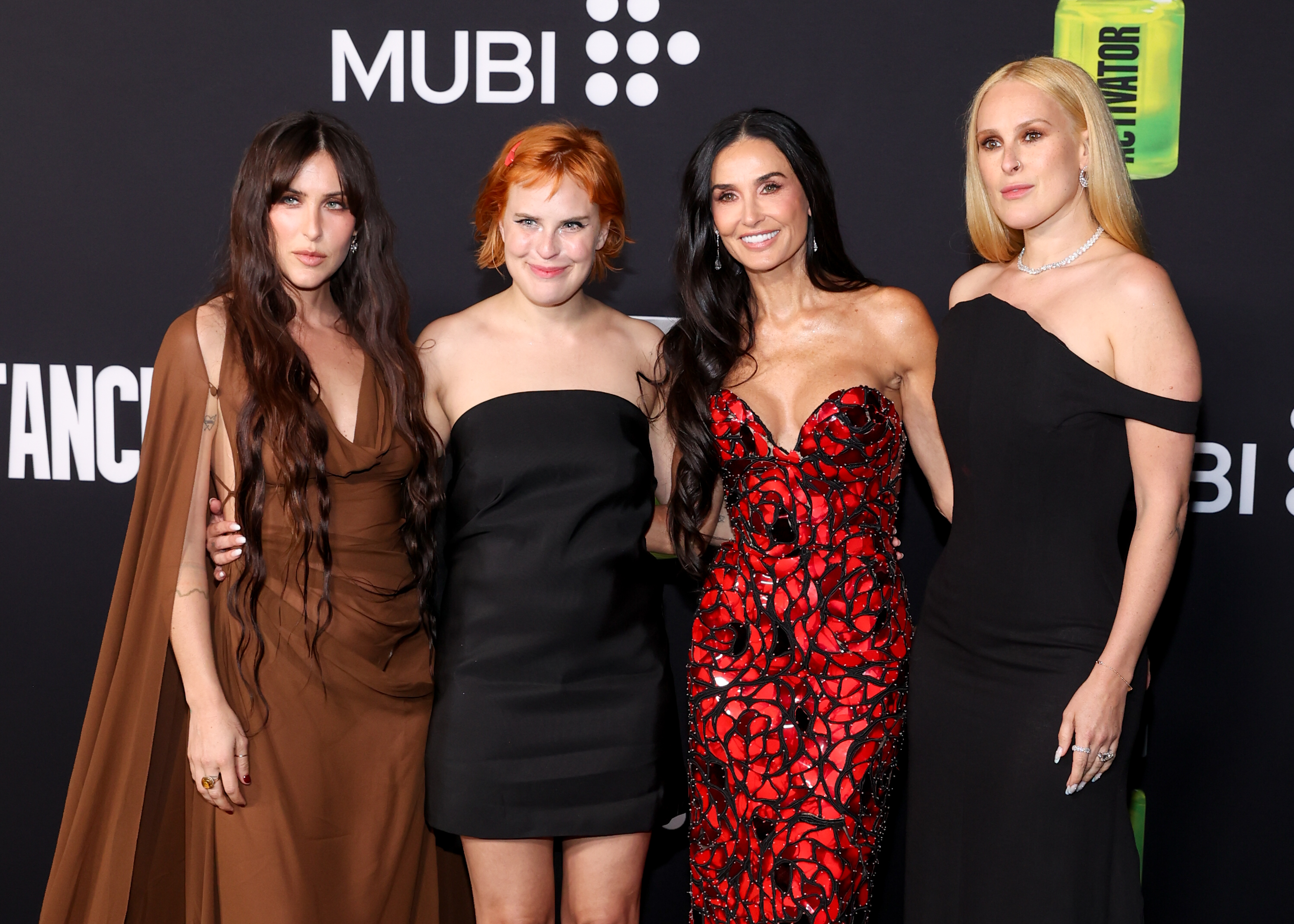 Scout Willis, Tallulah Willis, Demi Moore és Rumer Willis