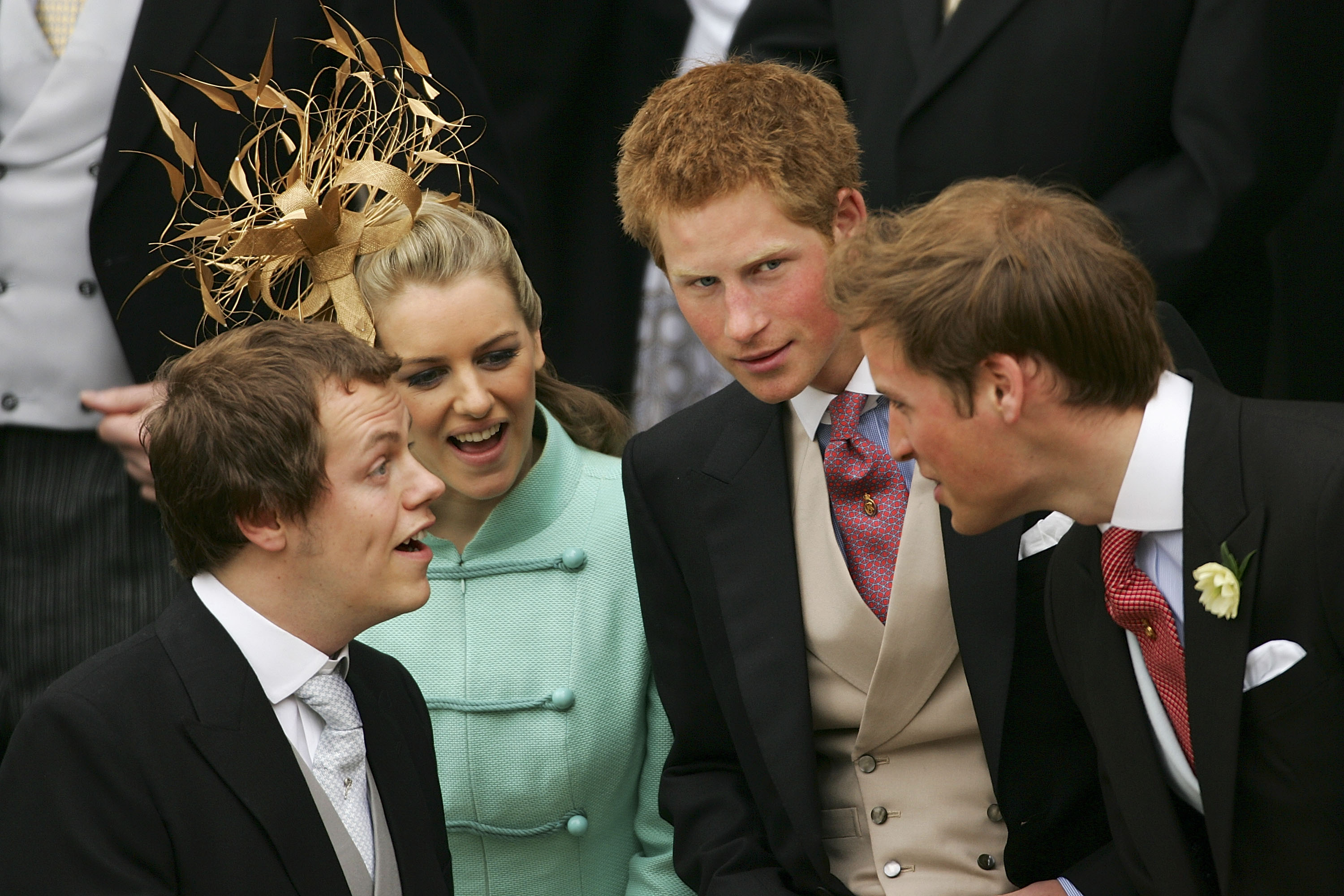 om Parker Bowles, Laura Parker Bowles, Vilmos herceg és Harry herceg