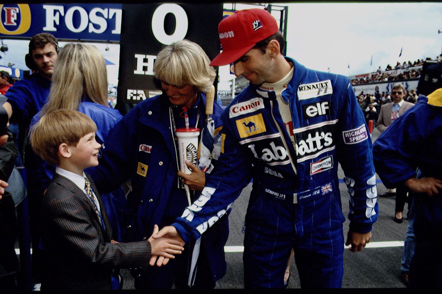 Harry herceg és Damon Hill