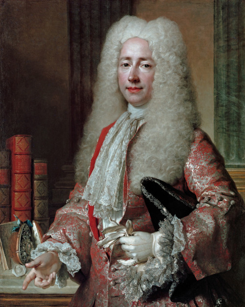 Konrad Detlef von Dehn portréja, 1724 (forrás: Wikipedia)