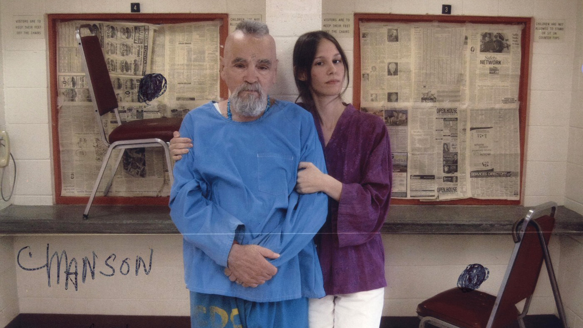 Charles Manson és menyasszonya Star