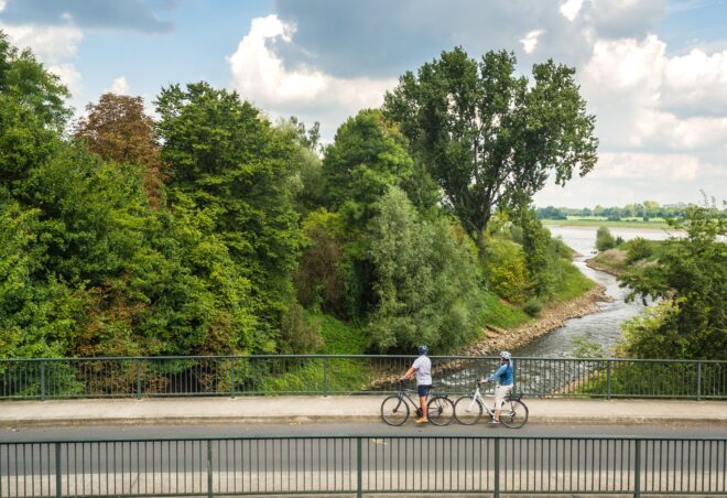 Rheinradweg © Dominik Ketz, Tourismus NRW e.V