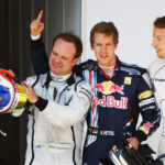 Rubens Barrichello, Sebastian Vettel, Jenson Button