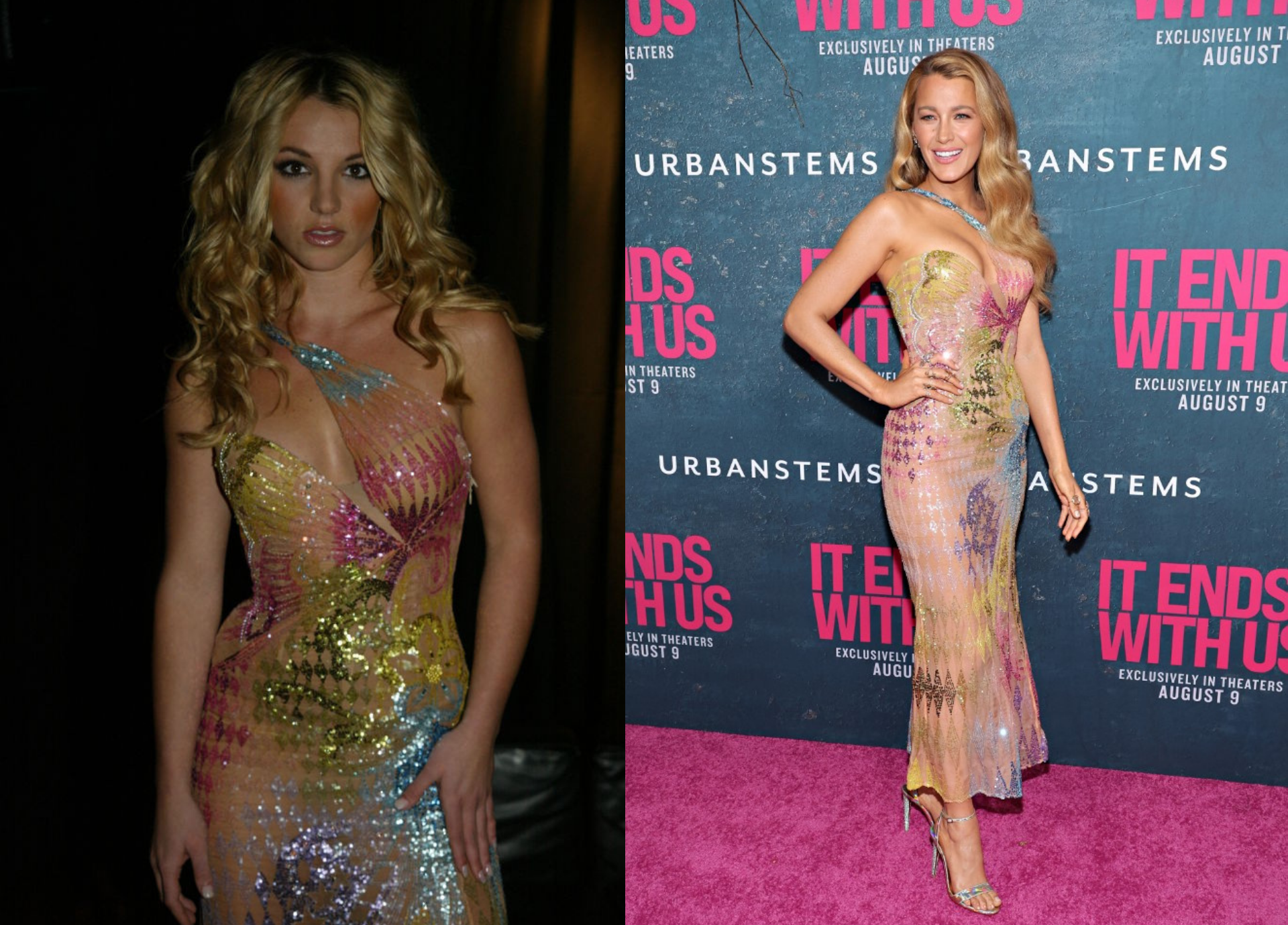 Blake Lively Britney Spears ruhájában