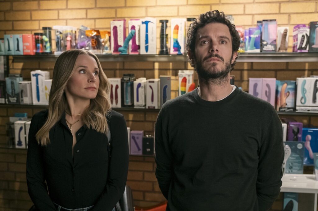 Kristen Bell és Adam Brody a Nobody wants this című sorozatban 