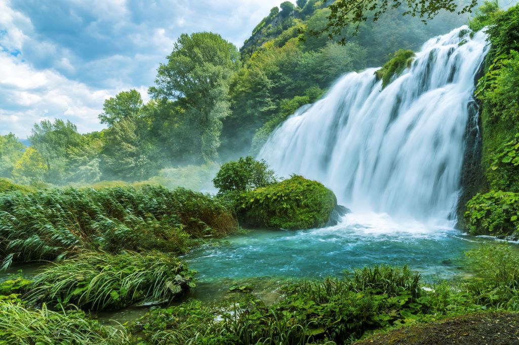 A Cascata delle Marmore Umbriában