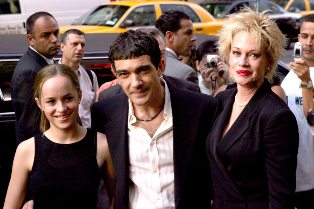 Dakota Johnson, Antonio Banderas és Melanie Griffith