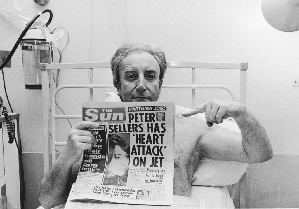 Peter Sellers szívrohama