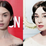 lily collins audrey hepburn